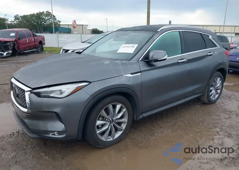 2021 Infiniti Qx50 Luxe z USA, uszkodzony, nr VIN 3PCAJ5BA3MF124453